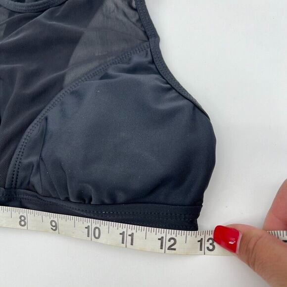 Apollo Swimwear 2 Piece Swim Set Black Halter and Bikini Swim Suit Sz. S - Picture 5 of 7